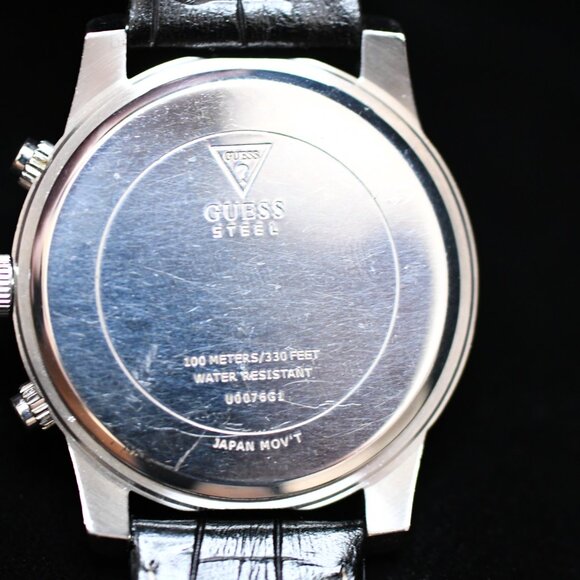 Guess U0076G1 Chronograph Black Dial Men's Watch - Picture 7 of 10